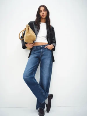 Charlee Low Rise Straight Leg Jeans