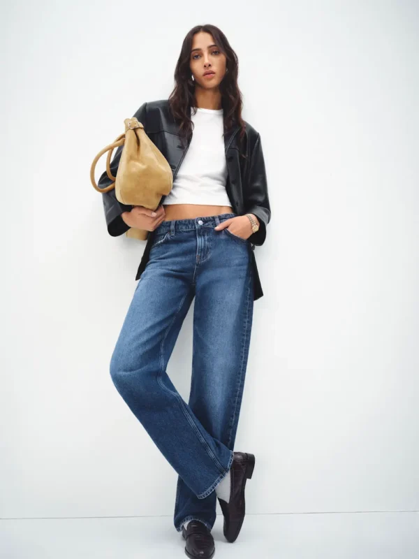 Charlee Low Rise Straight Leg Jeans